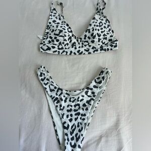 Aerie Leopard Print Bikini Set